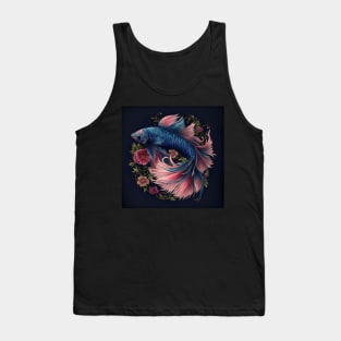 Floral Betta fish Tank Top